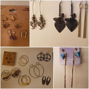 Lot of 15 Pairs of Earrings